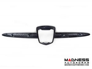 FIAT 500 Front Emblem Trim - Carbon Fiber - ABARTH model FIAT 500 Front Emblem Trim - Carbon Fiber - ABARTH model